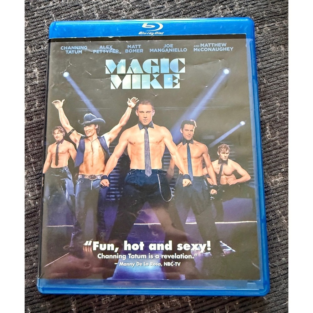 Warner Bros Magic Mike Blu-ray Movie Excellent Channing Tatum 2012